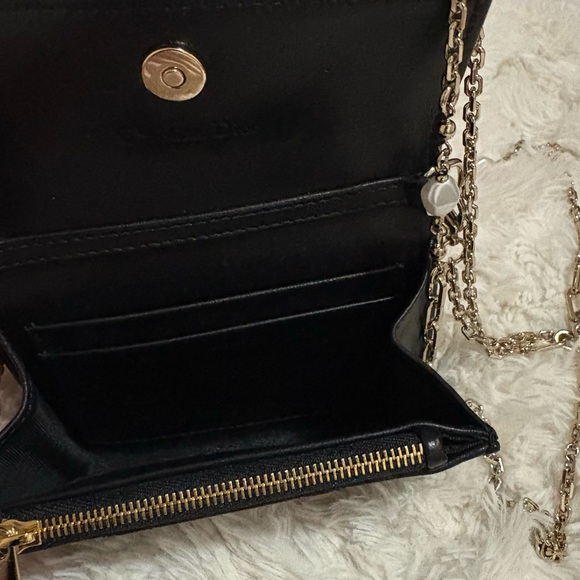 Dior black wallet with chain crossbody - Picture 7 of 7